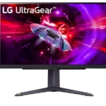 MONITOR LG ULTRAGEAR 27GR75Q-B  27" QHD 2560X1440 - 165HZ - IPS 1MS GTG - SRGB 99% - ANTI-GLARE - HDR10 - HDMI 2.2/DP 1.4 - BLACK