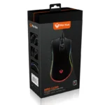 MOUSE GAMING MEETION HERA MT-G3330 RGB LED - 9 BOTONES - 8000DPI - USB - BLACK - Imagen 5