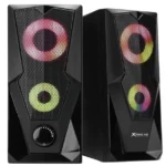 PARLANTE MULTIMEDIA XTRIKE ME SK-501- RGB - 3.5MM - 3W - BLACK