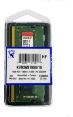 Memoria RAM DDR4 SO-DIMM Kingston 16GB 2666MHz - (KVR26S19S8/16) - Imagen 2