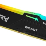 RAM KINGSTON FURY BEAST 16GB RGB DDR5 - DIMM - 5200MHZ CL40 (KF552C40BBA-16)