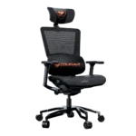 SILLA GAMER ERGONOMICA COUGAR ARGO ONE - SOPORTE LUMBAR DINAMICO - ASIENTO DESLIZANTE - BLACK