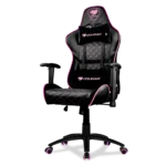 SILLA GAMER ERGONOMICA COUGAR ARMOR ONE EVA - SMALL - CILINDRO A GAS CLASE 4 - BLACK/PINK