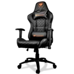 SILLA GAMER ERGONOMICA COUGAR ARMOR ONE - SMALL - CILINDRO A GAS CLASE 4 - BLACK