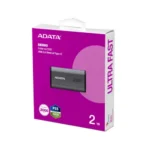 SSD ADATA SD880 2TB - USB-C 3.2 GEN 2X2 - 2000MB/S WRITE - 2000MB/S READ - GRAY (AELI-SE880-2TCGY)
