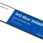 SSD WD BLUE SN580 2TB M.2 2280 PCIE NVME - 4150MB/S READ - 4150/S WRITE (WDS200T3B0E)