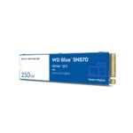 SSD WD BLUE SN570 250GB 2280 M.2 PCIe NVMe - 3300MB/s (WDS250G3B0C)