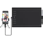 TABLETA DIGITALIZADORA HUION Q620M - 5080LPI - 266PPS - USB-C/WIRELESS - 8 BOTONES - AREA ACTIVA 266.7X166.7MM - BLACK