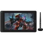 PANTALL DIGITALIZADORA HUION KAMVAS 13 GS1331 CON SOPORTE - 120%SRGB - FHD IPS - 166 PPI - 25MS - 5080 LPI - BLACK
