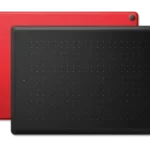TABLETA DIGITALIZADORA ONE by WACOM CTL672 MEDIUM - 2540 LPI - AREA ACTIVA 8.5" X 5.3" - BLACK/RED (CTL-672K1-AX)