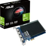 TARJETA DE VIDEO ASUS GEFORCE GT730 2GB GDDR5 - AUTO EXTREME - 0DB SILENT - 4 HDMI (GT730-4H-SL-2GD5)