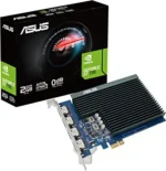 TARJETA DE VIDEO ASUS GEFORCE GT730 2GB GDDR5 - AUTO EXTREME - 0DB SILENT - 4 HDMI (GT730-4H-SL-2GD5)