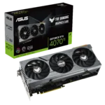 TARJETA DE VIDEO ASUS TUF GAMING GEFORCE RTX 4070TI 12GB GDDR6X - HDMI 2.1a/ DP 1.4a - ARGB - BLACK ( TUF-RTX4070TI-12G-GAMING)