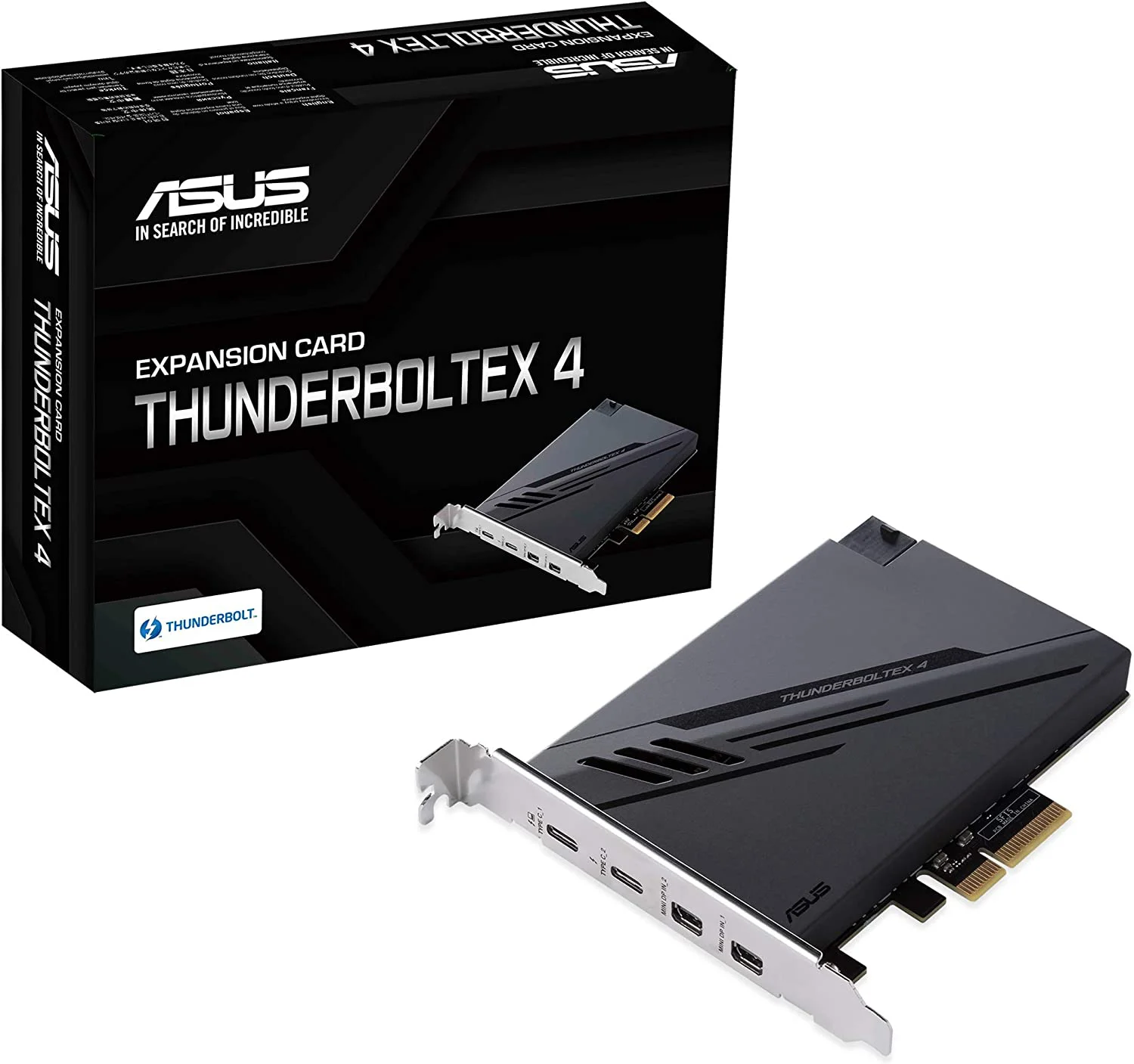 TARJETA-PCI-EXPRESS-A-4-PUERTOS-USB-3.0-INTERNO-QPCOE004_Tarjetas-expansion_10446_1.webp TARJETA DE EXPANSION PCI EXPRESS ASUS THUNDERBOLT EX 4 JHL 8540 - MINI DP 1.4 - USB TYPE -C - Imagen 1