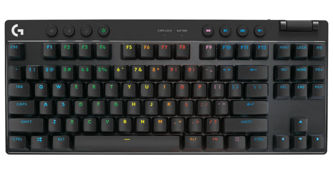 TECLADO-LOGITECH-G-PRO-X-TKL-LIGHTSPEED-_TECLADOS_13773_1.webp Logitech G Pro X TKL Black - (920-012127) - Imagen 1