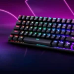 TECLADO MECANICO REDRAGON DEIMOS K599-KRS - TKL 70% - WIRELESS/WIRED - RGB CHROMA - SWITCH LINEAR - 45 GR - BLACK
