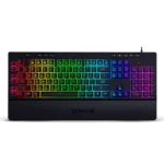 TECLADO REDRAGON SHIVA K512RGB-SP - MEMBRANA - RGB - REPOSAMUÑECAS MAGNETICO - BLACK