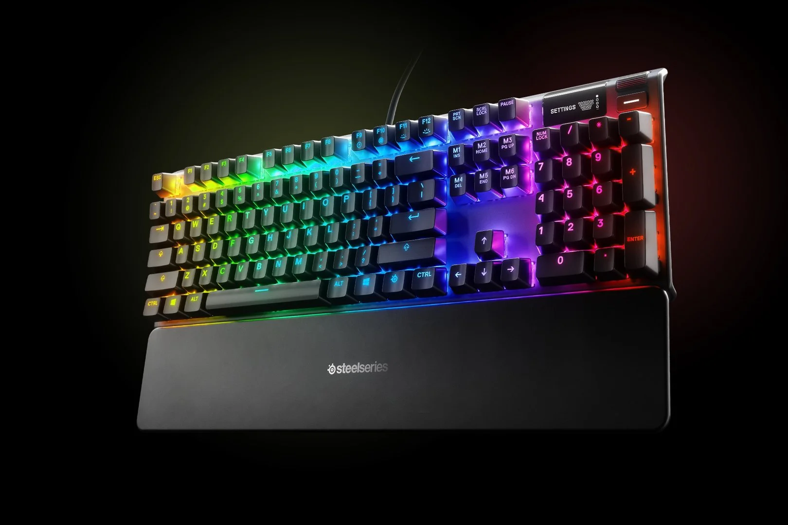 TECLADO-STEELSERIES-APEX-7_TECLADOS_15582_1.webp TECLADO STEELSERIES APEX 7 - MECANICO SWITCH RED LINEAR RGB - 100% ANTIGHOSTING - PC/MAC/XBOX ONE - BLACK - Imagen 1