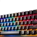 TECLADO STEELSERIES APEX 9 MINI 60% - OPTICAL SWITCHES RGB - DOUBLE SHOT PBT - BLACK