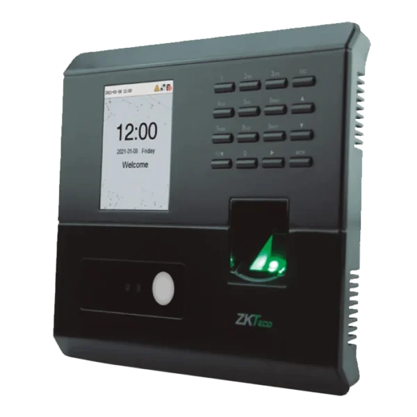Terminal de Control de asistencia y Acceso Biométrico ZK-Teco MB10-VL con Reconocimiento Facial Visible Light - IP+USB