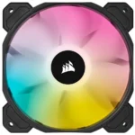VENTILADOR CORSAIR iCUE SP120 RGB ELITE - 120MM - 1X SINGLE FAN - 1500RPM - 4-PIN PWM - BLACK (CO-9050108-WW)