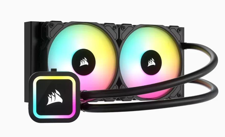 WATER-COOLER-CORSAIR-iCUE-H100X-RGB-ELITE_Enfriamiento-y-Ventilacion_12424_1.webp WATER COOLER CORSAIR iCUE H100X RGB ELITE - 2 FAN 120MM - LGA 115X 1700/AM4 AM5 (CW-9060065-WW) - Imagen 1