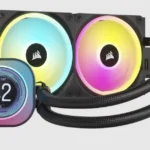 WATER COOLER CORSAIR iCUE LINK H100i LCD - 240MM - 2 FAN QX120 RGB - LGA 115X/1700/AM4/AM5 (CW-9061007-WW)