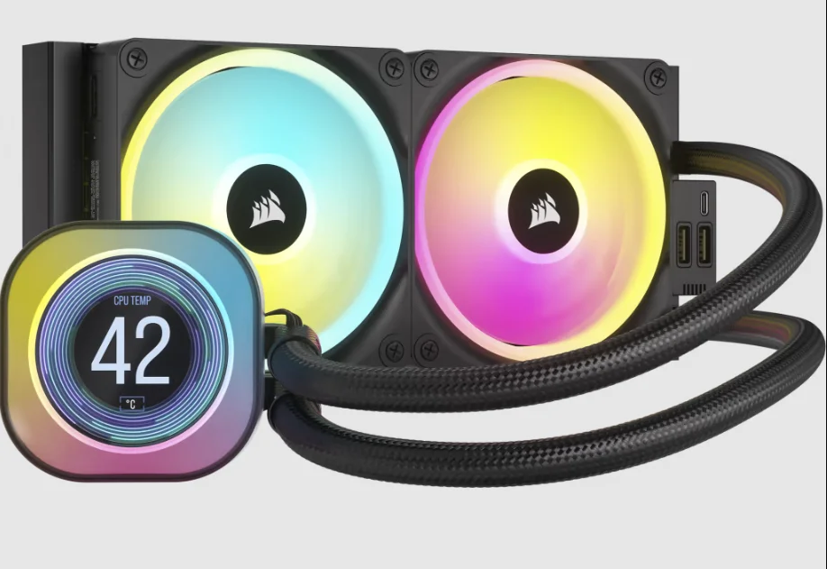 WATER-COOLER-CORSAIR-iCUE-H100i-ELITE-LCD-IPS-240MM-2-FAN-120MM-LGA-115X-1700-AM4-AM5-CW-9060061-WW_Enfriamiento-y-Ventilacion_14793_1.webp WATER COOLER CORSAIR iCUE LINK H100i LCD - 240MM - 2 FAN QX120 RGB - LGA 115X/1700/AM4/AM5 (CW-9061007-WW) - Imagen 1