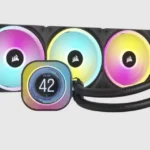 WATER COOLER CORSAIR iCUE LINK H150i LCD - 360MM - 3 FAN QX120 RGB - LGA 115X/1700/AM4/AM5 (CW-9061008-WW)