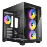 CASE ANTEC C5 BLACK - MID TOWER - DUAL CHAMBER - ATX - TEMPERED GLASS - INC. 7 FAN 120MM ARGB