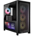 Case Corsair FRAME 4000D LCD RS ARGB con Pantalla Tactil Xeon Edge 14.5" | Negro