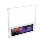 CASE CORSAIR FRAME 4000D LCD RS ARGB - WHITE - LCD TACTIL XENEON EDGE 14.5" - ATX - 4 FAN 120MM ARGB (CC-9011326-WW) - Imagen 2