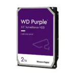 DISCO DURO WD PURPLE SURVEILLANCE 2TB SATA-III - 3.5" SATA 6 GbS 128 MB - PARA NVR/DVR - 5400RPM (WD23PURZ)