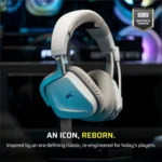 Headset Corsair VOID v2 Wireless | Blanco | 7.1 | PC/PS (CA-9011380-NA) - Imagen 2