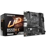 MAINBOARD GIGABYTE B550M K - AMD AM4 - DDR4 - MATX - DP/HDMI