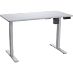MESA GAMING COUGAR ROYAL MOSSA 120 - ELECTRICO - 1200X600X18MM - BLOQUEO DE PANEL - WHITE (D-01S-M-WE)