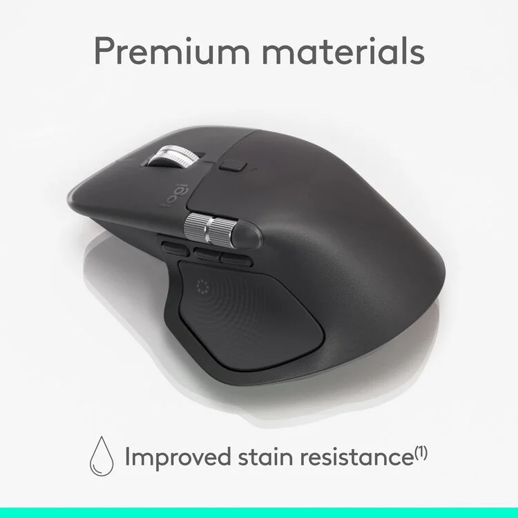 Mouse Logitech MX Master 4 | Inalámbrico | 7 botones | Grafito - Imagen 3
