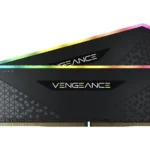 RAM CORSAIR VENGEANCE RGB RS 16GB 3200MHZ DDR4 CL16 BLACK (CMG32GX4M2E3200C16)