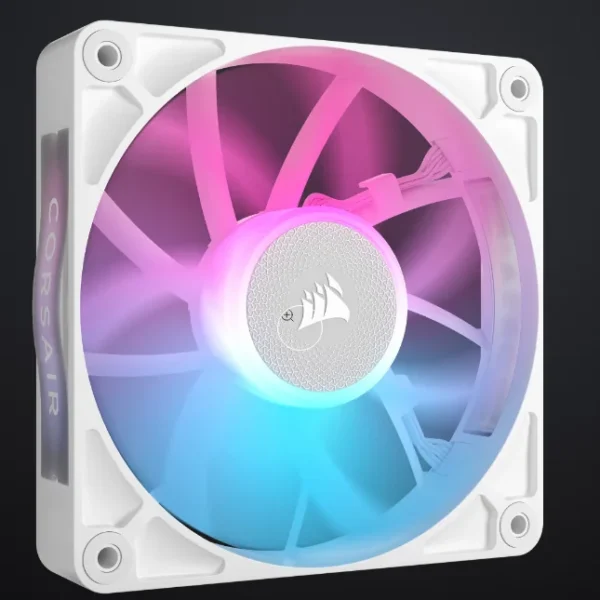 VENTILADOR CORSAIR RX120 RGB - 120MM - 2100RPM - WHITE (CO-9051021-WW)
