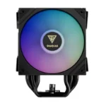 AIR COOLER GAMDIAS BOREAS M2-51D ARGB - LGA1700/1851/115X - AM5/AM4 - BLACK - Imagen 2