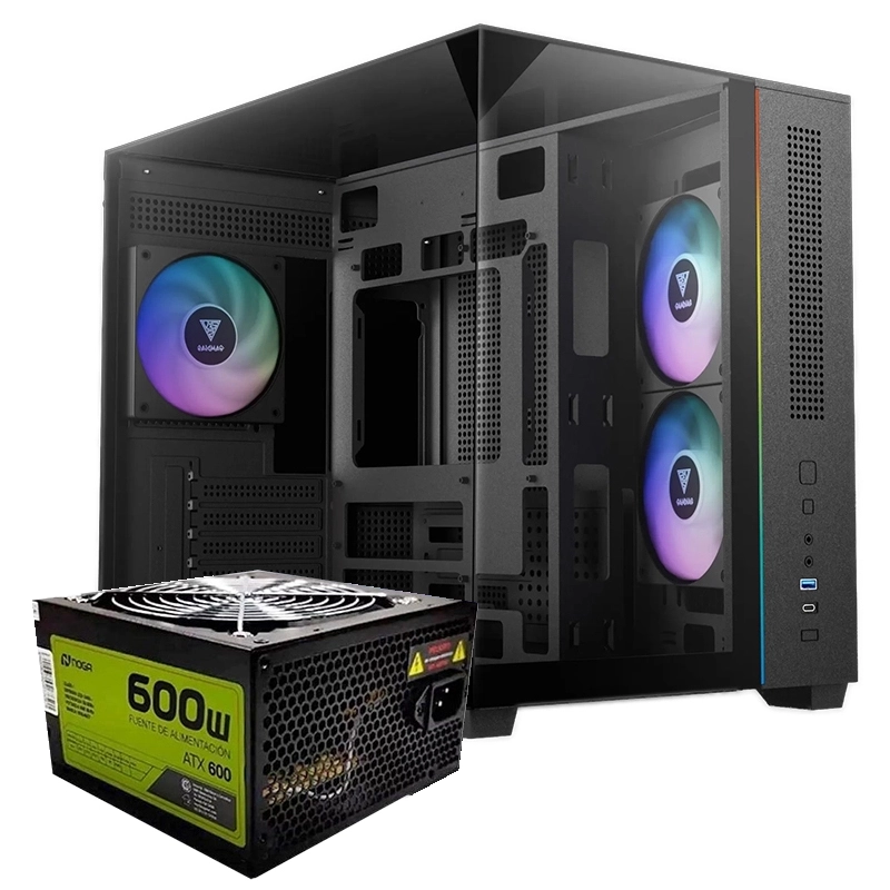 COMBO-CASE-GAMDIAS-ATLAS-M3M-MICRO-TOWER-TEMPERED-GLASS-MATX-3-FAN-120MM-ARGB-BLACK-FUENTE-600W_Cases_19457_img12565_1.webp Combo: Case Gamdias ATLAS M3M Black | +3 FAN ARGB + Fuente 600W 80+ - Imagen 1