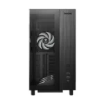 COMBO CASE GAMDIAS ATLAS M4 - MID TOWER - TEMPERED GLASS - ATX - 4 FAN 120MM ARGB - BLACK + FUENTE 600W - Imagen 4