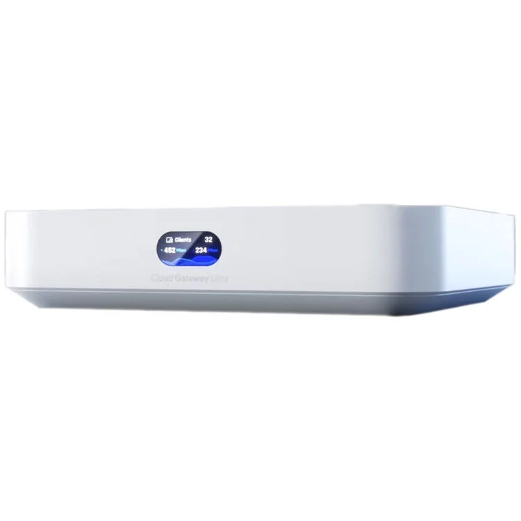 Gateway-Ubiquiti-Cloud-Gateway-Ultra-UCG-Ultra-Multi-Wan-2.5GbE-5-puertos-Controla-hasta-30-APs_Inalambricos_16934_img12741_1.webp Gateway Ubiquiti Cloud Gateway Ultra (UCG-Ultra) - Multi-Wan - 2.5GbE, 5 puertos - Controla hasta 30+ APs - Imagen 1