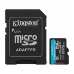 MICRO-SD 256GB KINGSTON CANVAS GO! PLUS | 200MB/S + ADAPTADOR A2/V30 (SDCG4/256GB)