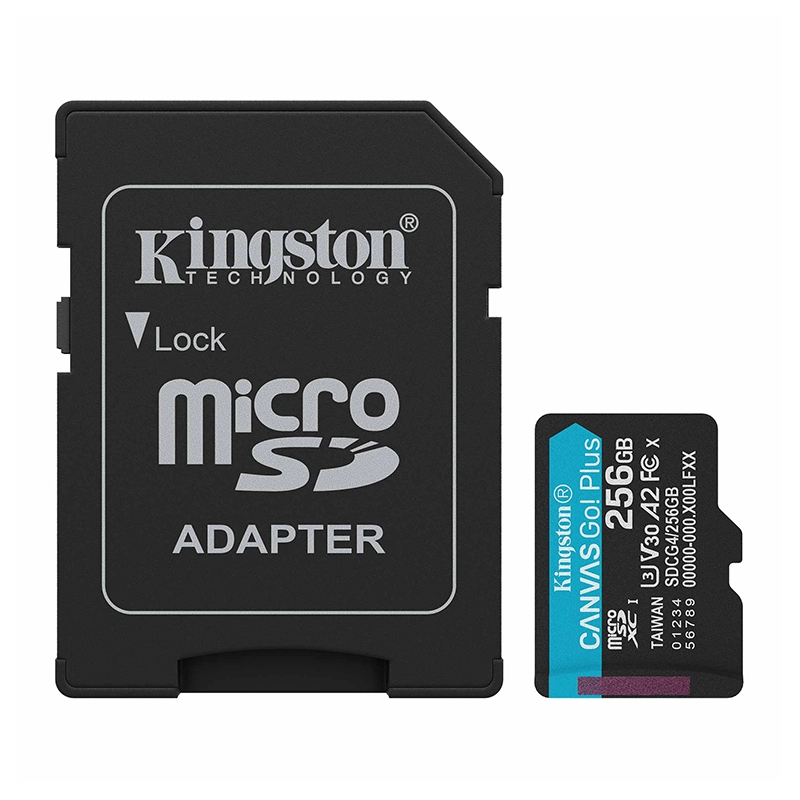 MEMORIA-microSDXC-KINGSTON-CANVAS-GO-PLUS-G4-256GB-200MB-S-CLASE-10-UHS-I-U3-V30-ADAPTADOR-SDCG4-256GB-_Todo_19037_img12663_1.webp MICRO-SD 256GB KINGSTON CANVAS GO! PLUS | 200MB/S + ADAPTADOR A2/V30 (SDCG4/256GB) - Imagen 1