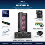 ASUS Agent Computer Personal AI con Intel Core Ultra 7 270K Plus, ASUS Prime GeForce RTX 5070 Ti 16GB GDDR7, 64GB DDR5 y SSD 2TB – Tecnosmart