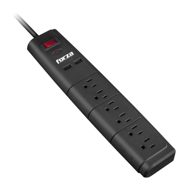 Protector contra sobretension Forza FSP-612 -USB