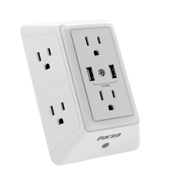 Protector de voltaje Forza FWT-6201USB