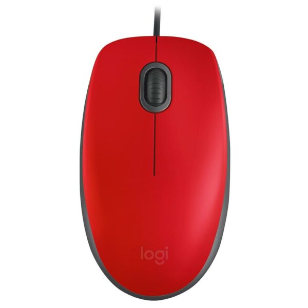 Mouse Logitech M110 Silent Red - (910-005492)