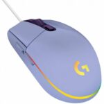 Mouse Logitech G203 LightSync Purple - (910-005851)